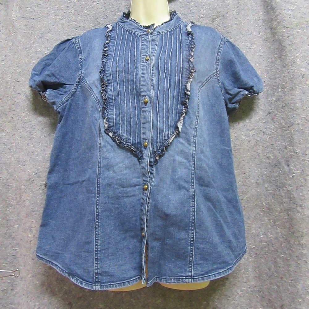 INC Denim Top